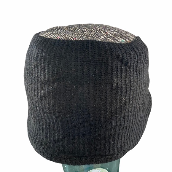 Vintage Winter Hat Union Label 70’s Speckled Ear Flaps Lined Warm Retro Beanie - Picture 5 of 6